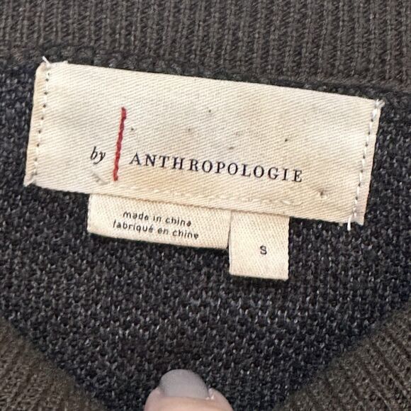 Anthropologie Ethan Leopard Animal Print Sweater S Long Sleeve Pullover Trendy - Picture 6 of 12